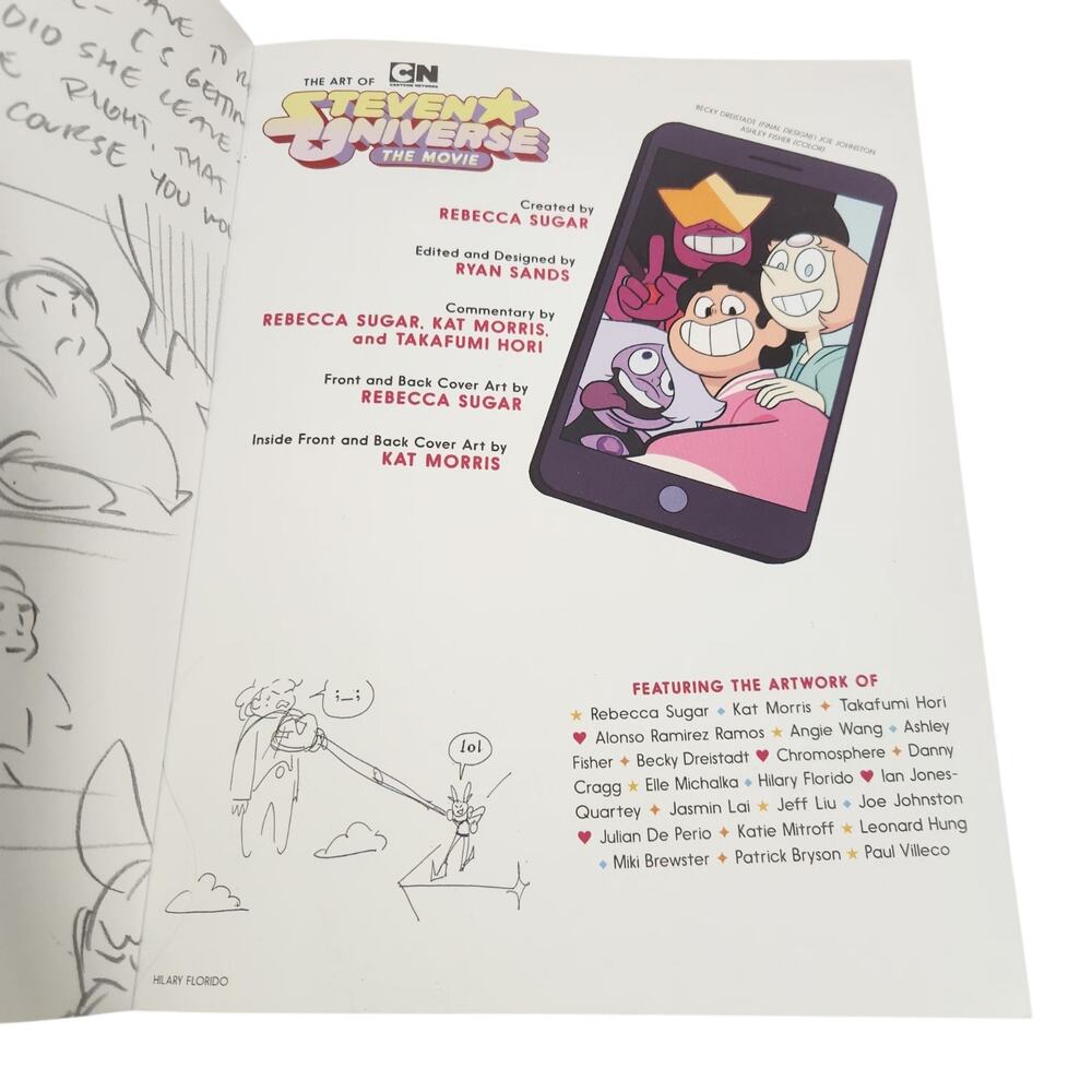 The Art Of Steven Universe The Movie Book Soft Cover Cartoon Network LIKE NEW - Picture 2 of 8